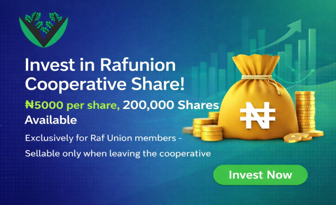 Rafunion Cooperative Share